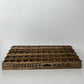 Wooden Holder Only for Set of 60